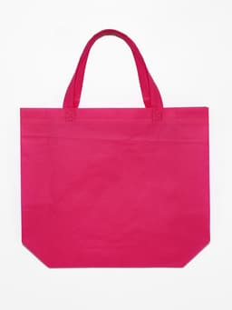 Пакет с петлевой ручкой, сумка - шопер «Эко», 35×31×8 см, фуксия