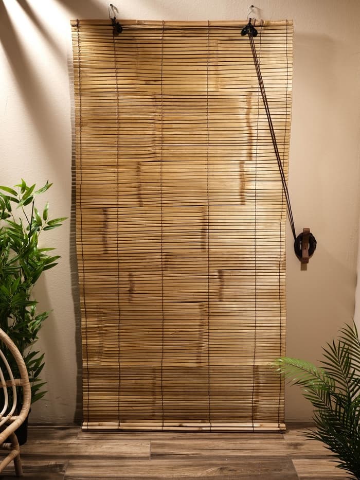 Жалюзи из ротанга, 200×100×0.7 см