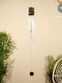 Музыка ветра «Совёнок», 9×8×100 см, дерево, алюминий