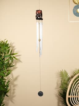 Музыка ветра «Совёнок», 9×8×100 см, дерево, алюминий