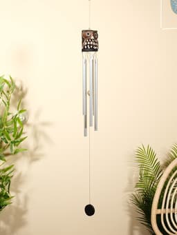 Музыка ветра «Совёнок», 9×8×100 см, дерево, алюминий