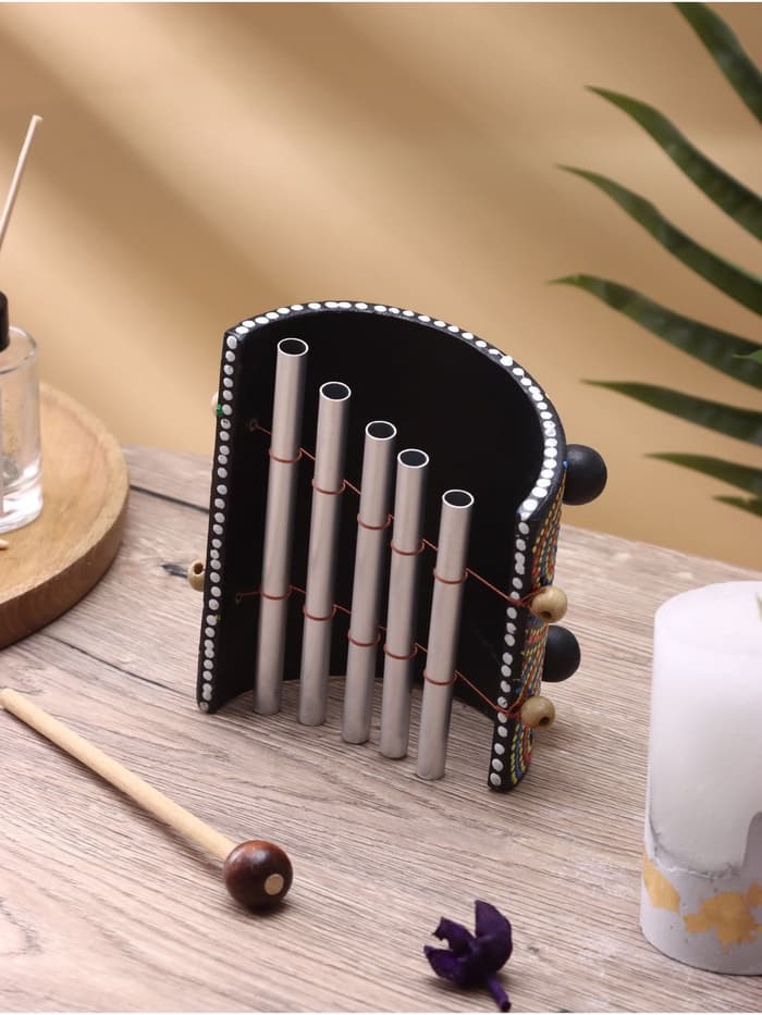 Сувенирный музыкальный инструмент «Ксилофон», 25×15×8 см, бамбук, алюминий