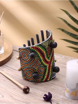 Сувенирный музыкальный инструмент «Ксилофон», 25×15×8 см, бамбук, алюминий