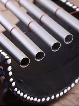 Сувенирный музыкальный инструмент «Ксилофон», 25×15×8 см, бамбук, алюминий