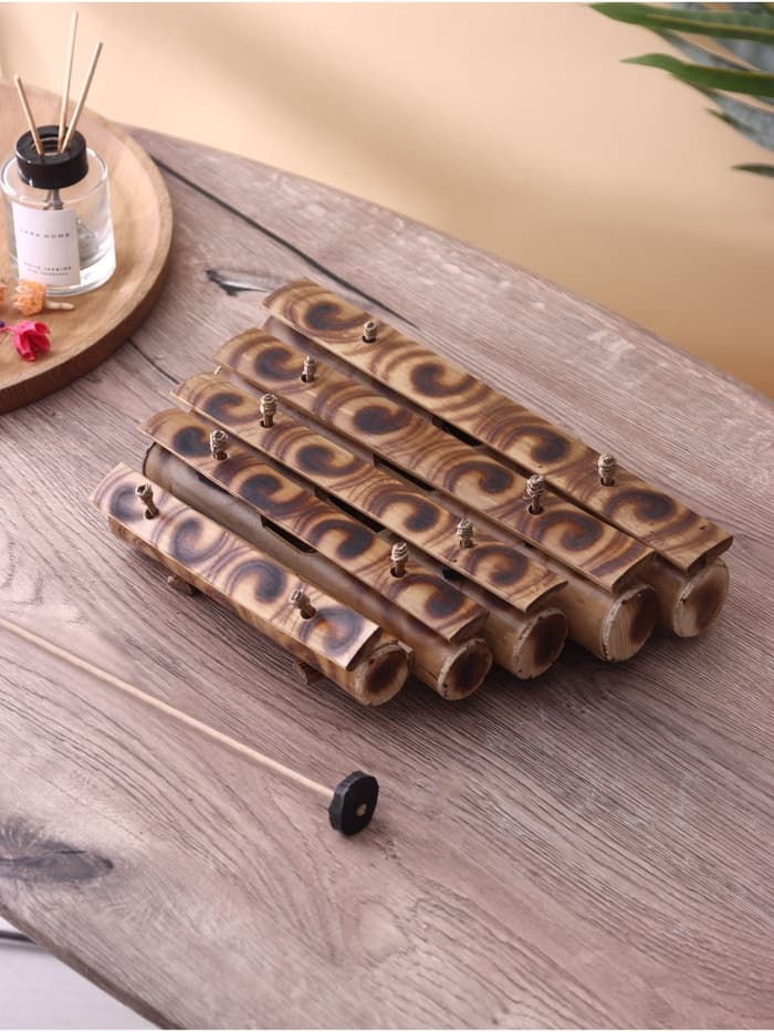 Сувенирный музыкальный инструмент «Ксилофон», 30×20×6 см, бамбук