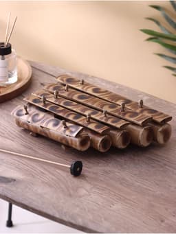 Сувенирный музыкальный инструмент «Ксилофон», 30×20×6 см, бамбук