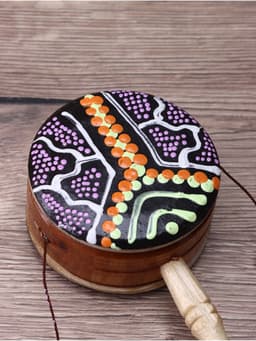 Сувенирный музыкальный инструмент «Клон Тонг», 6.5×6.5×22 см, махагон, МИКС