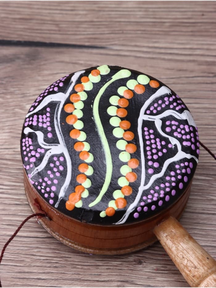 Сувенирный музыкальный инструмент «Клон Тонг», 6.5×6.5×22 см, махагон, МИКС