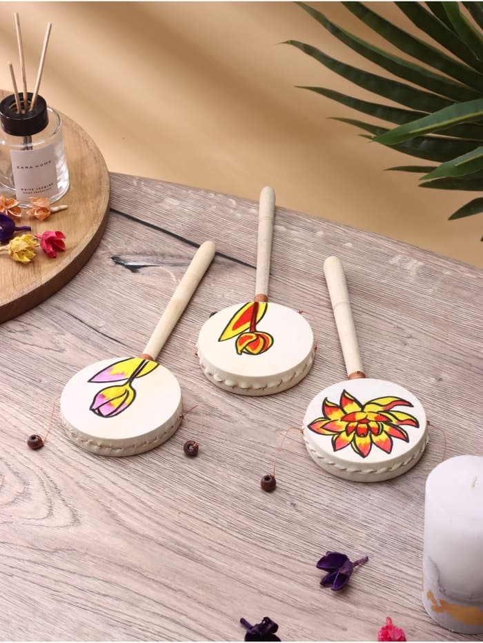 Сувенирный музыкальный инструмент «Клон Тонг», 25×9×2 см, махагон, МИКС