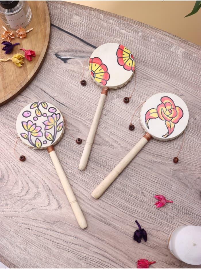 Сувенирный музыкальный инструмент «Клон Тонг», 25×9×2 см, махагон, МИКС