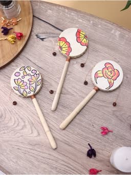 Сувенирный музыкальный инструмент «Клон Тонг», 25×9×2 см, махагон, МИКС