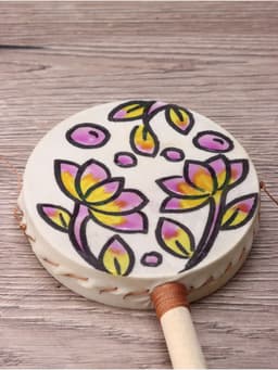 Сувенирный музыкальный инструмент «Клон Тонг», 25×9×2 см, махагон, МИКС