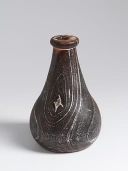 Ваза для сухоцветов «Агата», 11×11×14 см, дерево джати, тёмно-коричневая