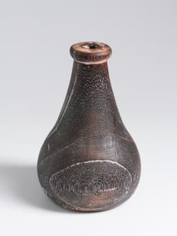 Ваза для сухоцветов «Агата», 11×11×14 см, дерево джати, тёмно-коричневая