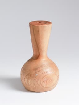 Ваза для сухоцветов «Виолетта», 10×10×15 см, дерево джати, коричневая