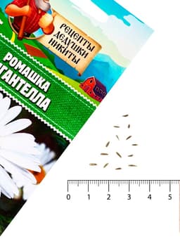 Семена Ромашка «Гигантелла», 0.01 г, «Рецепты дедушки Никиты»