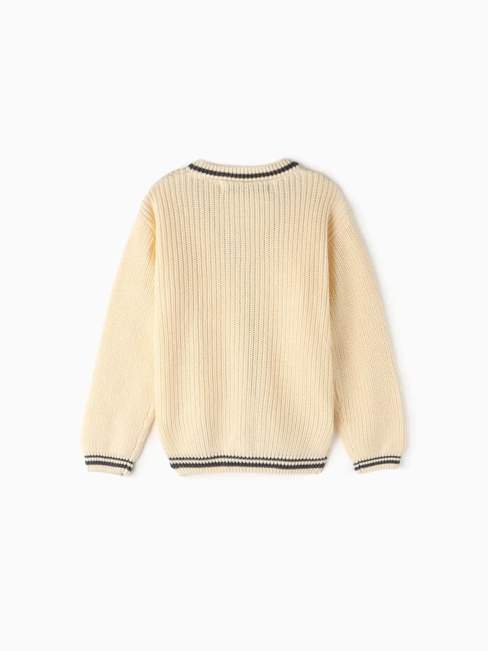 Кардиган детский KAFTAN, размер 34 (122-128 см), молочный