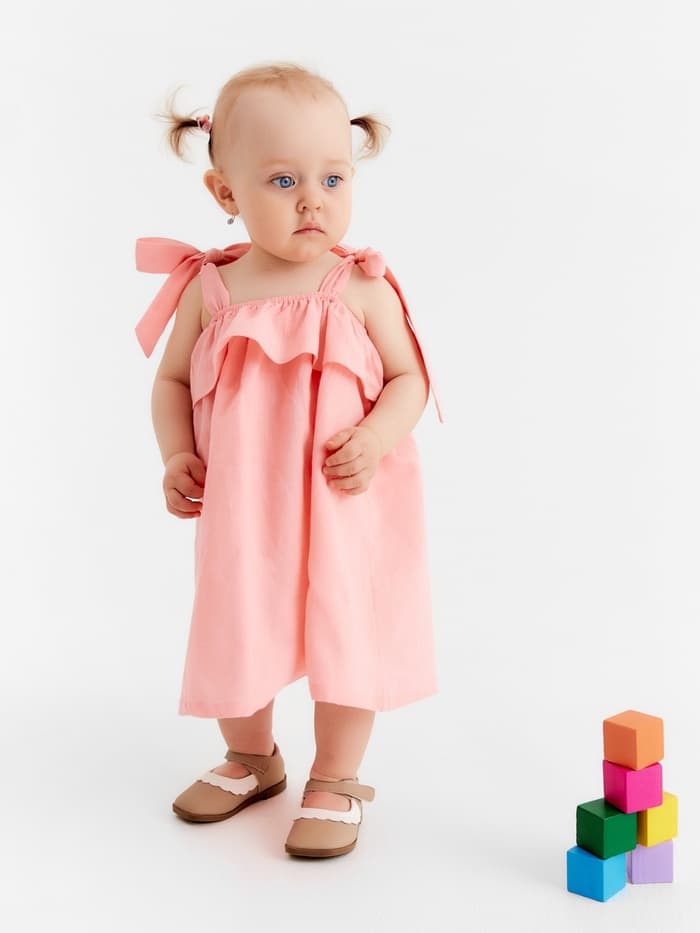 Сарафан для девочки «Крошка Я», рост 80-86 см, розовый