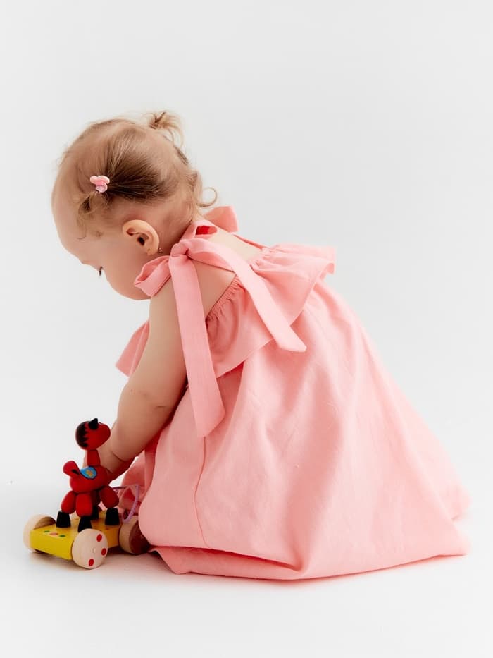 Сарафан для девочки «Крошка Я», рост 86-92 см, розовый
