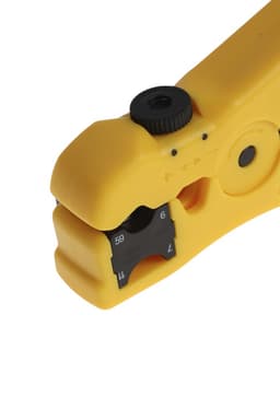 Стриппер ТУНДРА, для зачистки и обрезки витой пары, коаксиального кабеля RG-59/7/9/11