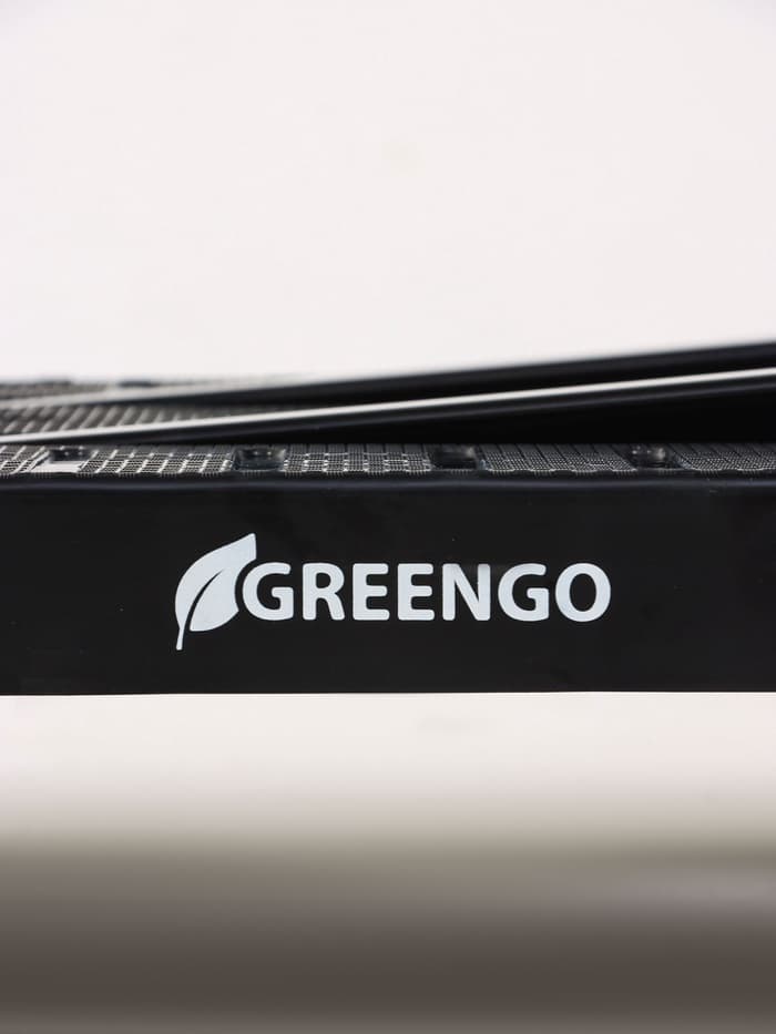 Тележка складная с раздвижной платформой, для перевозки грузов, нагрузка до 100 кг, телескопическая ручка, пластик, Greengo