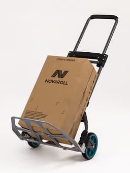 Тележка ручная хозяйственная, двухколёсная, нагрузка до 100 кг, складная, грузовая, Greengo