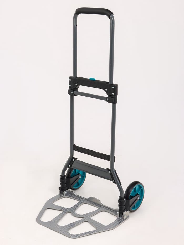 Тележка ручная хозяйственная, двухколёсная, нагрузка до 100 кг, складная, грузовая, Greengo