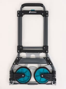 Тележка ручная хозяйственная, двухколёсная, нагрузка до 100 кг, складная, грузовая, Greengo