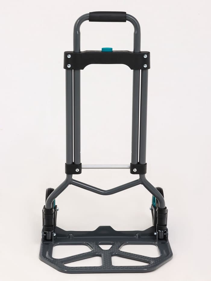 Тележка ручная хозяйственная, двухколёсная, нагрузка до 60 кг, складная, грузовая, Greengo