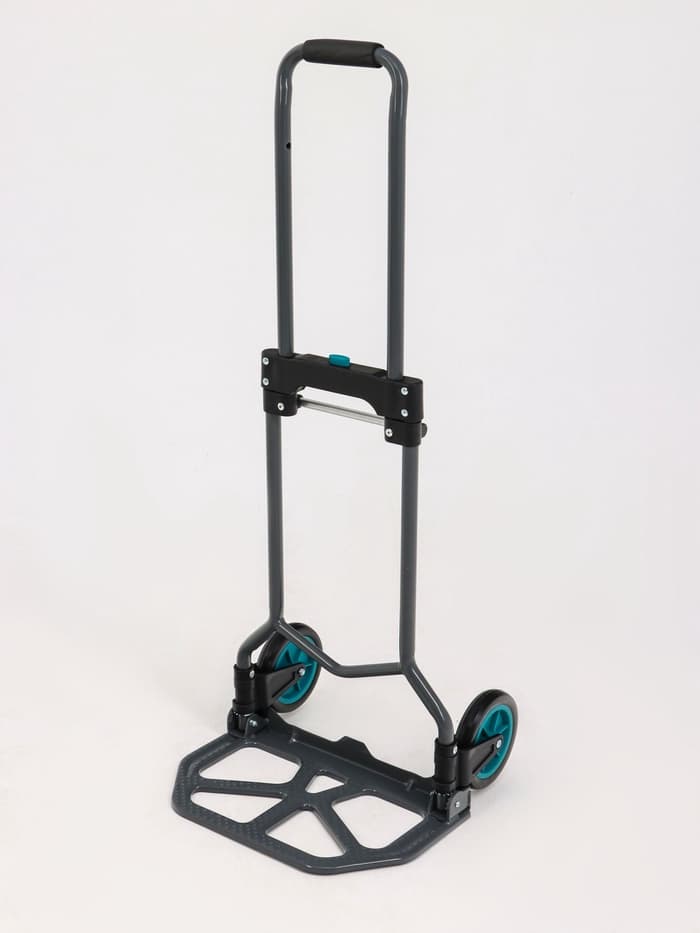 Тележка ручная хозяйственная, двухколёсная, нагрузка до 60 кг, складная, грузовая, Greengo