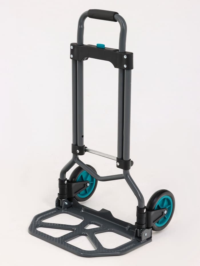 Тележка ручная хозяйственная, двухколёсная, нагрузка до 60 кг, складная, грузовая, Greengo