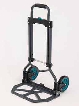 Тележка ручная хозяйственная, двухколёсная, нагрузка до 60 кг, складная, грузовая, Greengo