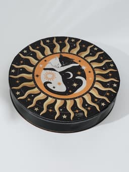 Шаманский бубен «Коты Таро», музыкальный инструмент, с колотушкой, 5×25×25 см