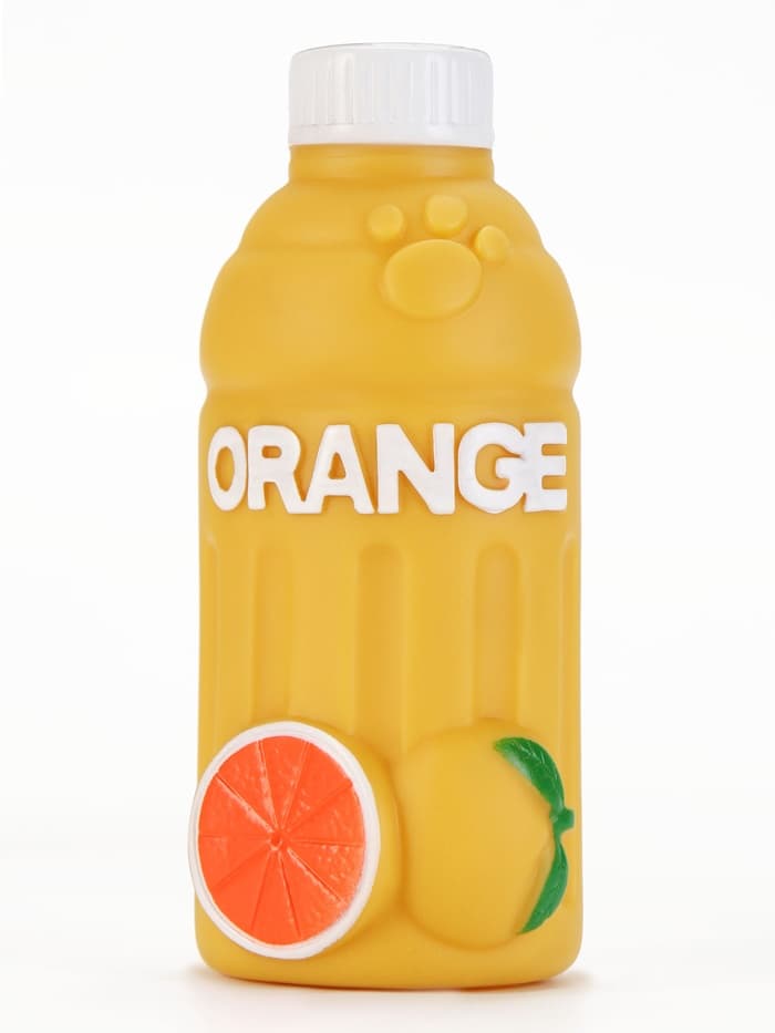 Игрушка для собак Orange, 13 см, пищащая, латекс, жёлтая