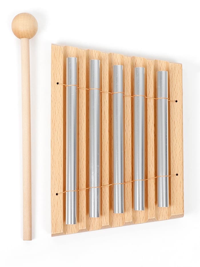 Музыкальный инструмент Бар Чаймс Music Life 5 тонов, молоточек в комплекте