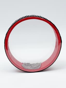 Музыкальный инструмент Барабан Шум Моря Music Life красный, 15 см