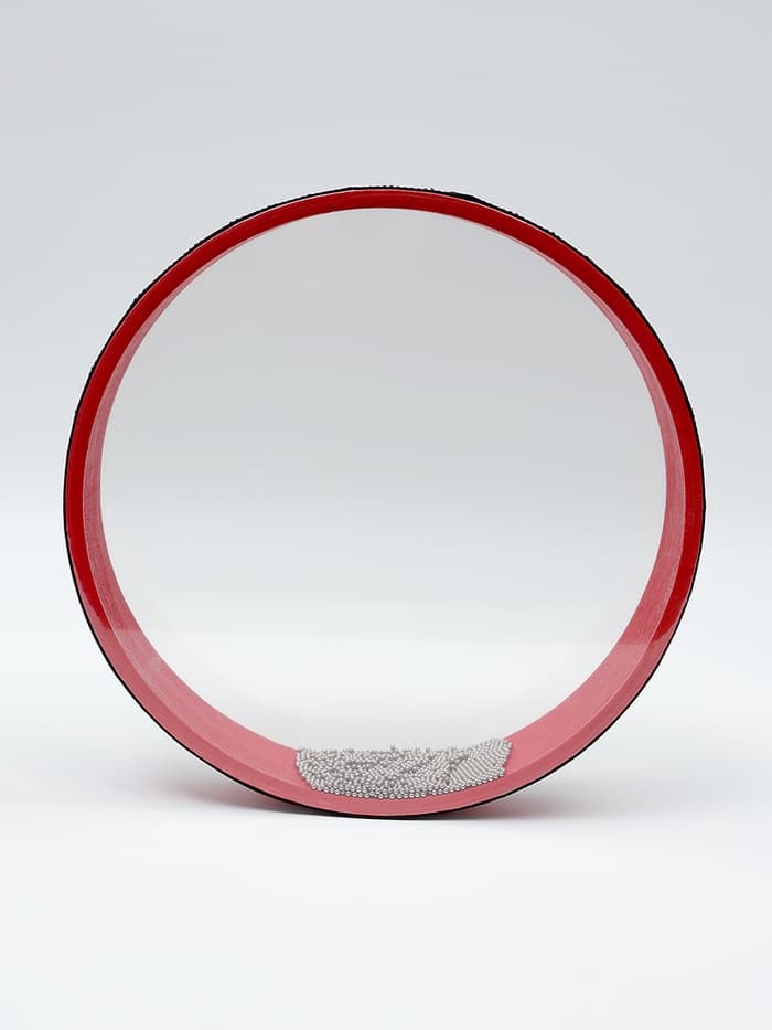 Музыкальный инструмент Барабан Шум Моря Music Life красный, 25 см