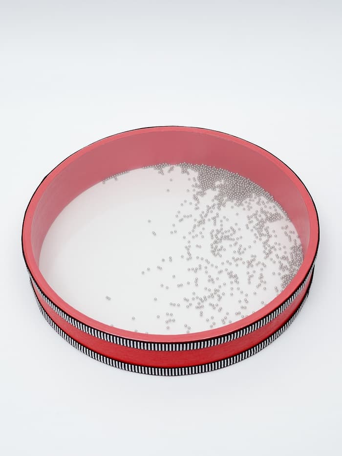 Музыкальный инструмент Барабан Шум Моря Music Life красный, 25 см