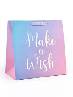 Пакет ламинированный «Волшебный день», тиснение, 27×27×15 см