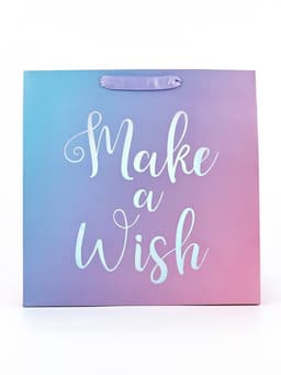 Пакет ламинированный «Волшебный день», тиснение, 27×27×15 см