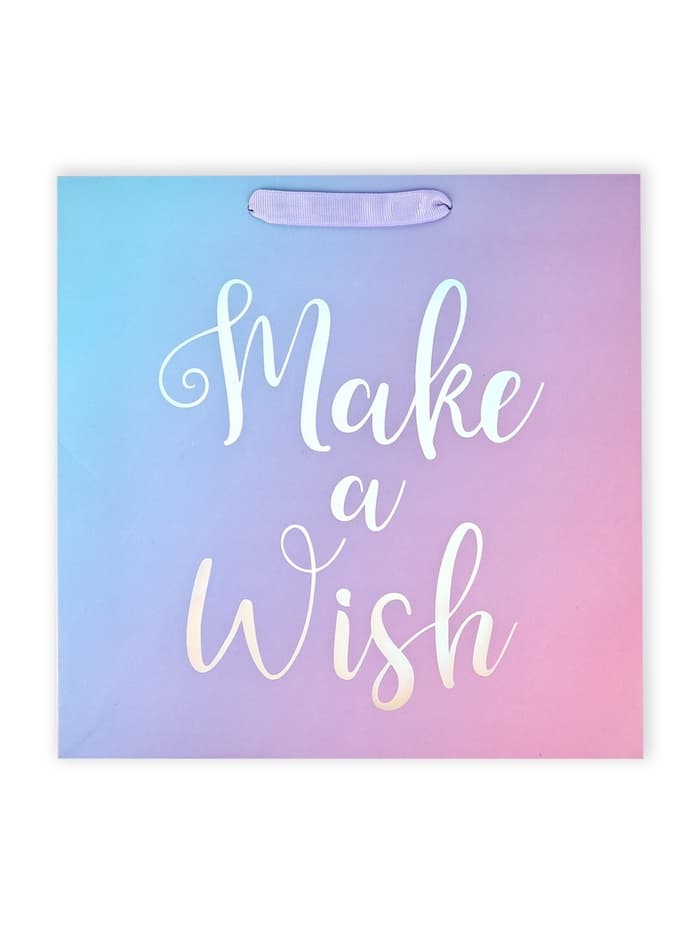 Пакет ламинированный «Волшебный день», тиснение, 27×27×15 см