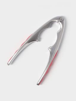 Орехокол Доляна Redline, 4.2×1.7×15.5 см, нержавеющая сталь, красный