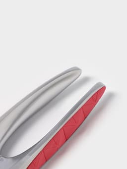 Орехокол Доляна Redline, 4.2×1.7×15.5 см, нержавеющая сталь, красный