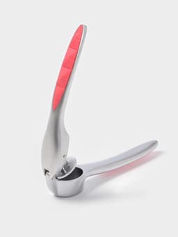 Пресс для чеснока Доляна Redline, 4×2.9×16 см, нержавеющая сталь, красный