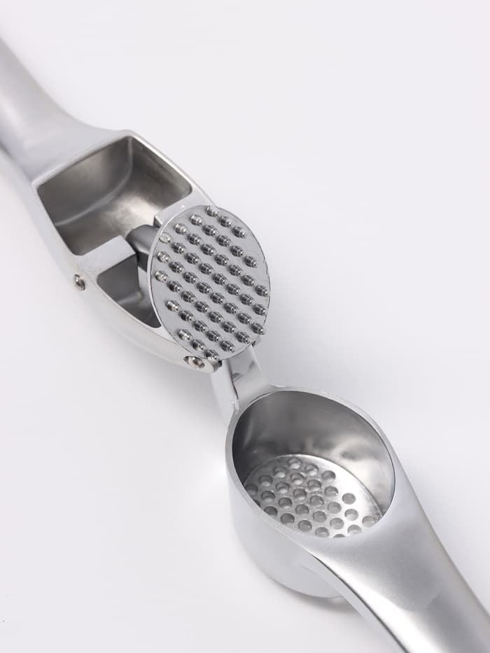 Пресс для чеснока Доляна Redline, 4×2.9×16 см, нержавеющая сталь, красный