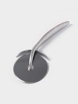 Нож для пиццы и теста Доляна Redline, 17.5 см, d=6.5 см, нержавеющая сталь, красный