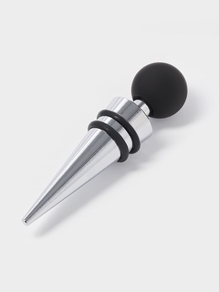 Набор для вина Magistro Cork, 3 предмета: штопор, пробка, каплеулавливатель, нержавеющая сталь