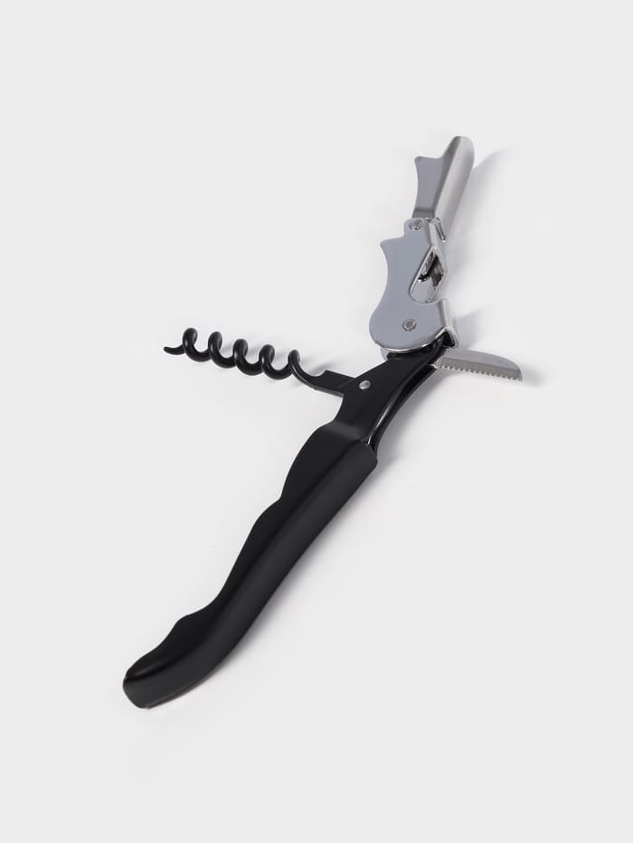 Набор для вина Magisto Cork, 4 предмета: штопор, пробка, аэратор, каплеулавливатель, с держателем для бутылки