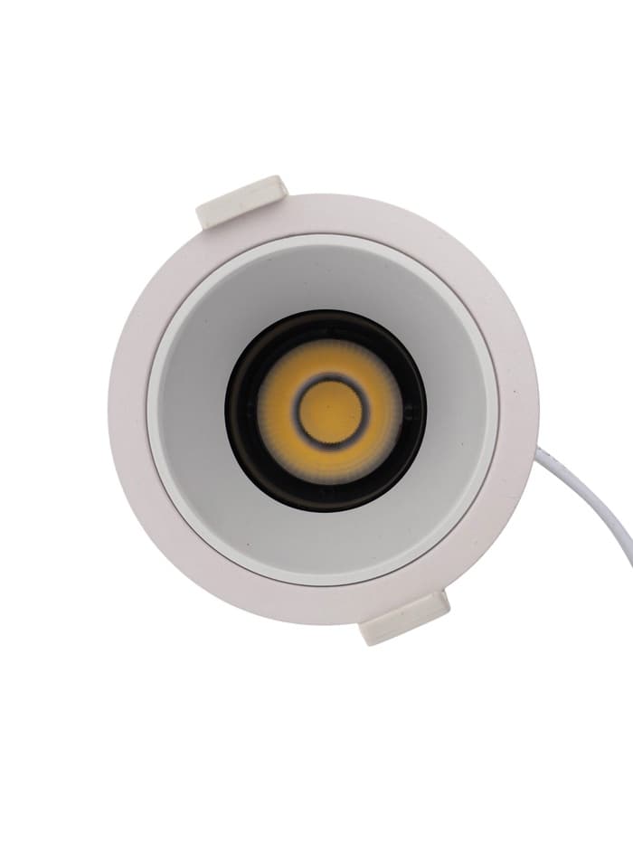 Светильник светодиодный, встраиваемый, поворотный, 6 Вт, 4000К, с драйвером, D75, белый