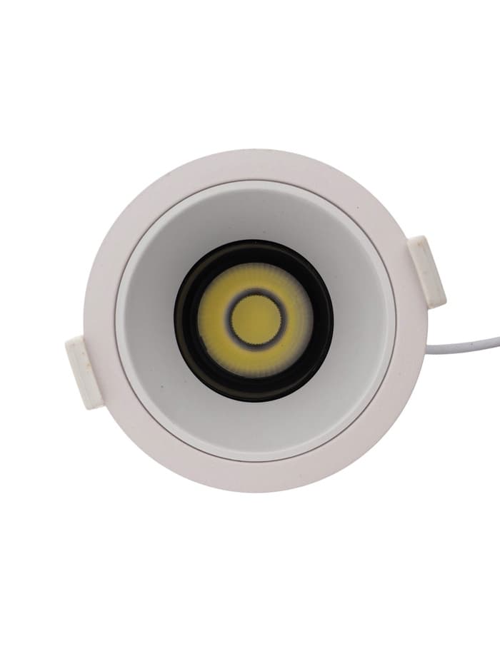 Светильник светодиодный, встраиваемый, поворотный, 6 Вт, 6500К, с драйвером, D75, белый